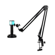 Bild in Galerie-Viewer laden, 4K Microscope For Electronics 48MP Digital Microscope Camera Optional 1-150x Lens LED Light Foldable Bracket Phone Pcb Soldering
