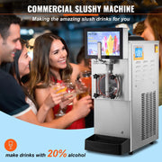Charger l'image dans la visionneuse de galerie, Amocart 8L/2.1 Gal Slushy Margarita Machine Single Bowl Smoothie Frozen Drink Beverage Dispenser Slushie Maker  for Restaurants
