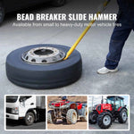 Amocart Tire Bead Breaker Slide Hammer Tire Slide Hammer Heavy Duty Steel Tire Changing Tool for Car Truck Trailer Tire Removal