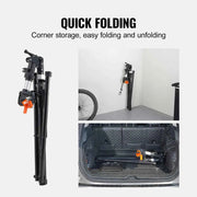 Load image into Gallery viewer, Amocart Bike Repair Stand Heavy-duty Aluminum Adjustable Height Magnetic Tool Tray Telescopic Arm Foldable for Home Shops
