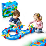 Load image into Gallery viewer, Amocart Water Play Table Children's Outdoor Beach Toy with 39PCS Accessories Summer Water Park Playset for Kids Activity
