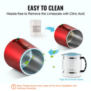 Load image into Gallery viewer, Amocart Water Distiller 4L 1.05 Gallon Pure Water Purifier Filter For Home Countertop750W Distilled Water Maker Stainless Steel
