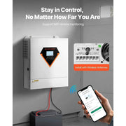 Load image into Gallery viewer, Amocart Hybrid Solar Inverter 3000W All in One Pure Sine Wave Charger, Built-in 100A MPPT Solar Controller for Off-Grid System
