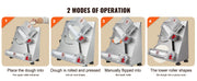 Load image into Gallery viewer, SucceBuy Pizza Dough Roller Sheeter Stainless Steel Adjustable Thickness Dough Machine for Pasta Maker Equipment
