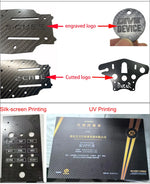 Customized Carbon Fiber CNC Cutting Plate Service DIY Carbon Fiber Sheet Plate CNC Machining Carbon fiber Custom CNC service