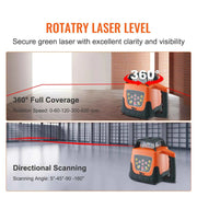 Bild in Galerie-Viewer laden, SucceBuy Laser Level 360 Degree Self Leveling Red Cross Line Laser 5 Rotation Speeds &amp; 4 Scanning Angles Adjustment  Waterproof
