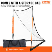 Load image into Gallery viewer, SucceBuy 6' x 6' Lacrosse Goal Lacrosse Net Lacrosse Goal with Carry Bag Fiberglass Rod Backyard Lacrosse Training Equipment - AMOCART
