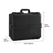 Load image into Gallery viewer, Amocart Hard Pistol Case Hard Gun Case with XPE Foam Lining Waterproof Pistol Box with Customizable Interior for Gun Lenses
