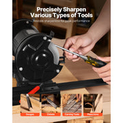 Load image into Gallery viewer, SucceBuy Multi-Grind Sharpening System Vari-Grind Pro Sharpening Jig Kit–with Platform Long Support Arm for Chisels Woodturning - AMOCART
