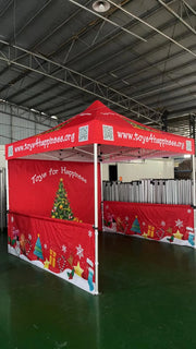Load image into Gallery viewer, Canopy Cover 3x3 Heavy Duty Outdoor Popup Luxury Big Stretch Gazebo Tent Custom 10 X 10 Commercial Promotional Tent for events
