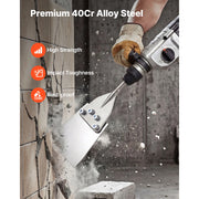 Load image into Gallery viewer, SucceBuy SDS Max Floor Scraper 23.6" x 5.9" Chisel Bit with Shank Compatible with Rotary Hammers for Removing Laminate Flooring - AMOCART

