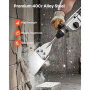 Load image into Gallery viewer, Amocart SDS Max Floor Scraper 23.6" x 5.9" Chisel Bit with Shank Compatible with Rotary Hammers for Removing Laminate Flooring
