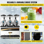 Load image into Gallery viewer, Amocart 45L Commercial CoSlushy Machine Intelligent LED Control Panel Drink Dispenser Juicer Beverage Granizing Smoothie Maker
