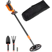 Charger l'image dans la visionneuse de galerie, Amocart Metal Detector for Kids 6 Inch 25''-37'' Adjustable Length IP68 Waterproof Search Coil &amp; LCD Display for Detecting Gold
