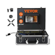 Charger l'image dans la visionneuse de galerie, Caméra d'inspection de canalisations SucceBuy avec écran 7", fonction DVR, étanche avec 12 LED réglables et carte SD 16 Go
