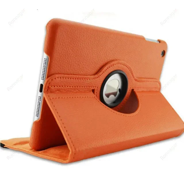 Case For iPad Air2 Air1 Cover 5th 6th 7 8 9 10.2 Funda iPad A19 2026 A16 2025 Air11 2025 Pro11 9.7 2018 2017 360° Rotating Case