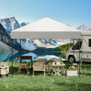 Load image into Gallery viewer, 10x10 ft Heavy Duty Pop Up Canopy Tent - Outdoor Gazebo with 210D Oxford Fabric, Rust-Resistant Frame, Quick Setup, 3 Adjustable Heights, UV Protection, Roller Bag, Weight Bags, Stakes, Guy Ropes
