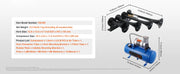 Charger l'image dans la visionneuse de galerie, Amocart Train Horns Kit 4 Trumpet Air Horn Kit 150dB Train Horns 12V Air Compressor with 3/6/10L Tank, for Pickup Trucks Train
