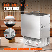 Load image into Gallery viewer, SucceBuy Tabletop Kiln Melter 2192℉ Max Temperature Stainless Steel Gold Melting Furnace for Metal Tempering Glazing on Pottery - AMOCART
