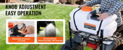 Load image into Gallery viewer, SucceBuy ATV Spot Sprayer 15.9 Gal/60 L ATV/UTV Broadcast Sprayer with Nozzle Boom 12 V Pump Weed Sprayer with Water Tank White
