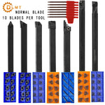 High Hardness Milling Tool Holder Quick Cutting Efficiency Lathe Arbor with Insert and Wrench Lathe Turning Tool Holder