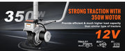 Charger l'image dans la visionneuse de galerie, Amocart 5000lbs Electric Trailer Dolly 12V Trailer Jockey Wheel with 22 ft/min Speed &amp; Adjustable Height for Moving Caravan
