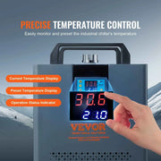 Load image into Gallery viewer, Amocart Industrial Water Chiller KH-6000 200W with Compressor 12 L Water Tank Capacity 7.8 L/min CO2 Laser Engraving Machine
