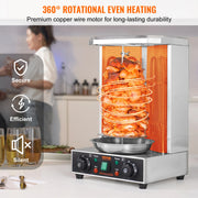 Load image into Gallery viewer, SucceBuy Shawarma Grill Machine 13lbs Chicken Shawarma Cooker Machine Electric Vertical Broiler Gyro Rotisserie Oven Doner Kebab
