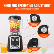 Load image into Gallery viewer, SucceBuy 2L Smoothie Blender Professional Countertop Fruit Food Processor Mixer Maker with Stainless Steel for Home Kitchen Bar
