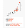 SucceBuy 6614lbs Rope Puller Ratchet Power Puller Tool with 35ft of 0.3 in Diameter Rope & 2 Hooks for Tree Felling Moving Boats