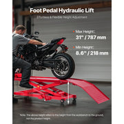 Load image into Gallery viewer, Amocart Motorcycle Lift Table 1000/1500lbs Pneumatic/Hydraulic Motorcycle Jack,Heavy Duty Bike Repair Stand for ATVs, Dirt Bike
