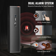 Bild in Galerie-Viewer laden, SucceBuy 3-8 Rifles Gun Safe w/ Digital Keypad &amp; Lock Gun Storage Cabinet with Removable Storage Shelf for Home Long Gun Pistols
