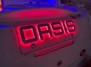 Load image into Gallery viewer, Custom Yacht Boat Letters Seawater Resistant Boat Name Sign Led Vessel Name Sign 3D Illuminated Stainless Steel Signage
