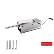 Load image into Gallery viewer, SucceBuy 3L5L 7L7.8L Horizontal Sausage Stuffer Food Processors 5 Filling Nozzles Kitchen Accessories Home Appliance for Hot Do
