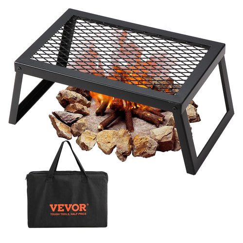 SucceBuy 18/24in Barbecue Charcoal Grill Outdoor Home Appliance for Outdoor Cooking Camping Picnics Beach