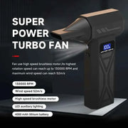 Load image into Gallery viewer, Powerful Air Blower 130000RPM Turbo Jet Blower Brushless Vacuum Cleaner For PC/Keyboard/Home/Car Cleaning Air Duster Fan Blower

