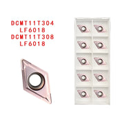 Load image into Gallery viewer, DCMT070204 DCMT11T304 VP15TF UE6020 Carbide Insert Internal Turning Tool High Quality CNC Turning Insert Cutting Lathe Tools
