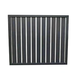 Premium High Quality Durable Black Aluminum Slat Fence Panels Customizable Length And Height Outdoor Privacy Fence