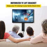 Amocart Remote TV Lift Motorized Cabinet TV Mount Bracket Electirc Actuator Lift Column DC Motor Height Adjustable Plasma LCD