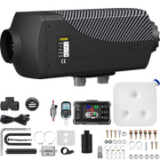 Charger l'image dans la visionneuse de galerie, Chauffage diesel 8KW SucceBuy avec silencieux, télécommande 12V et interrupteur LCD pour voiture, camion, bateau
