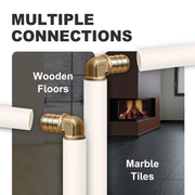 Charger l'image dans la visionneuse de galerie, 1 Inch 500FT PEX Water Line, SucceBuy White PEX-B Pipe for Plumbing Projects
