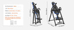 Amocart Inversion Table Heavy Duty Inversion Table Decompression Back Stretcher Machine Strength Training Equipment w/Headrest