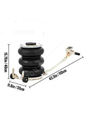 Load image into Gallery viewer, for CarTruck Van SUV Repair Tool SucceBuy 5Ton Triple Bag Air Jack Pneumatic Jack Inflatable Car Jack, Lifter Pneumatic Air Jack
