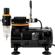 Load image into Gallery viewer, SucceBuy Professional Dual-Action Airbrush Kit 120W Electric Spray Gun Air Brush Painting Art Nail Tattoo Makeup Model Sprayer
