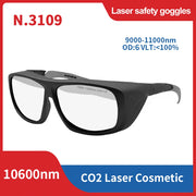 Load image into Gallery viewer, Laser Safety Glasses 190-2000nm 10600nm OD6 CO2 Laser Protection goggles 1064 532 200-2000nm IPL laser glasses Laser protection
