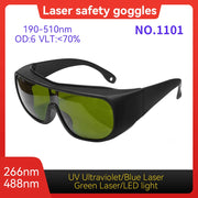 Load image into Gallery viewer, Laser Protection  laser glasses 10600nm OD6 UV400 532nm 808nm 1064nm Laser Safety Glasses IPL glases Laser Protective glasses
