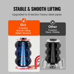 SucceBuy Triple Bag Air Jack 3 Ton (6600 lbs) Capacity Portable Pneumatic Car Jacks Heavy Duty & Quick Lifting for Garage Repair