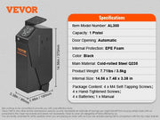 Load image into Gallery viewer, Amocart Gun Safe Q235 Steel Pistol Safe 3-Way Quick Access Firearm Case Gun Box Advanced Biometric Technology Travel Gun Safe
