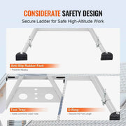 Load image into Gallery viewer, Amocart Ladder Stabilizer Adjustable Feet Extension Ladder Standoff Heavy Duty Wall Ladder Accessories for Gutter Easy to Use
