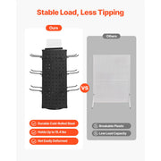 Load image into Gallery viewer, Amocart Rotating Pegboard Display Stand 4-Sided Spinning Peg Board Display Rack with 24 Hooks for Retail Store Jewelry Shop
